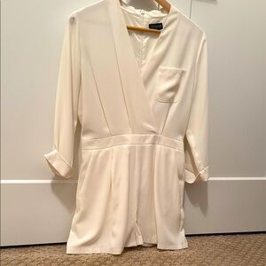 Like New Ivory Romper by Topshop